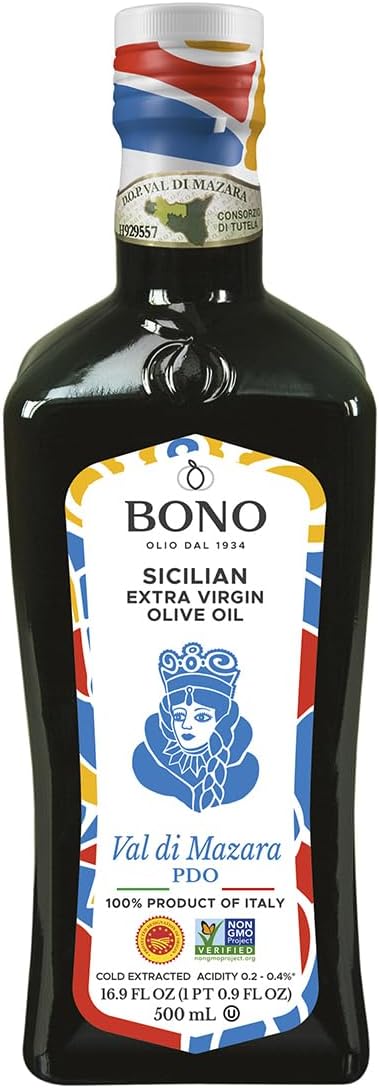 Sicilian Certified PDO Val Di Mazara Extra Virgin Olive Oil - 16.9 oz