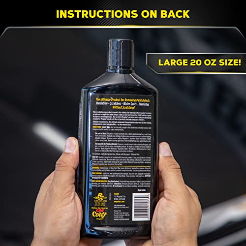 Meguiar’s Ultimate Compound, Car Compound Restores Car Paint And Car Shine – 1 Pint 4 Fl Oz Bottle #TOP6