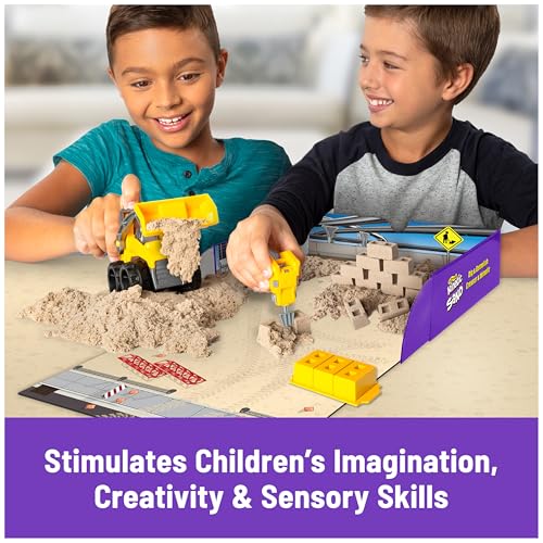 coffret chantier creuser et demolir 454 g kinetic sand - vue 5