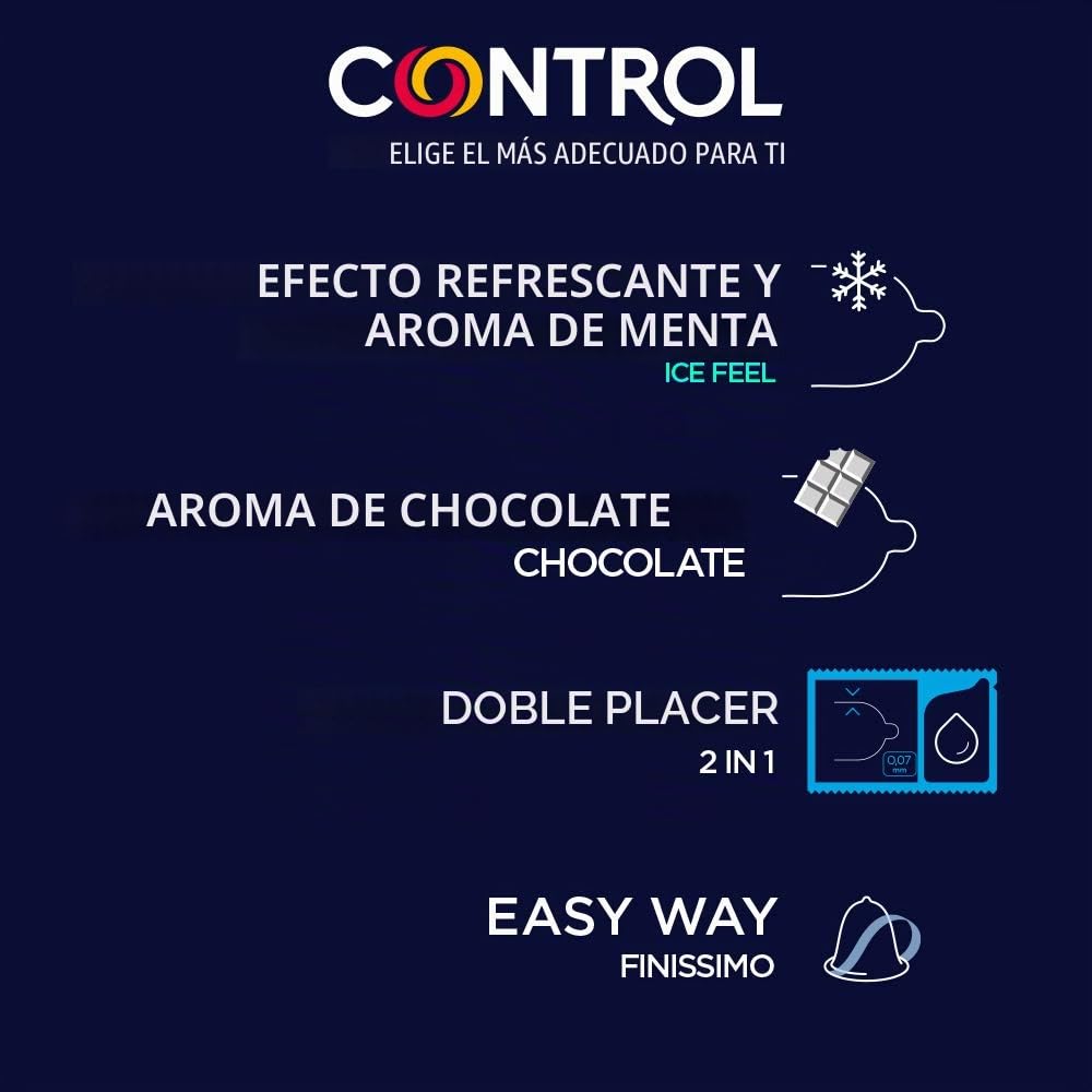 Control Explosion Mix caja de condones surtidos - 49 profilácticos