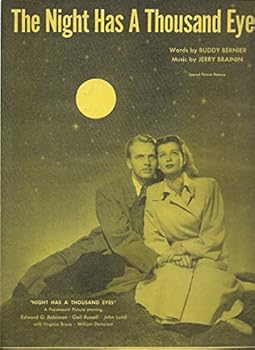 Sheet music The Night Has a Thousand Eyes Book
