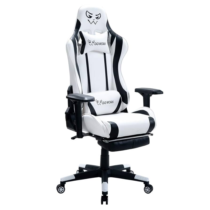 GTBoy ゲーミングチェア オフィスチェア 椅子 デスクチェア 白と黒 GTBoy ゲーミングチェア オフィスチェア 椅子 デスクチェア 白と