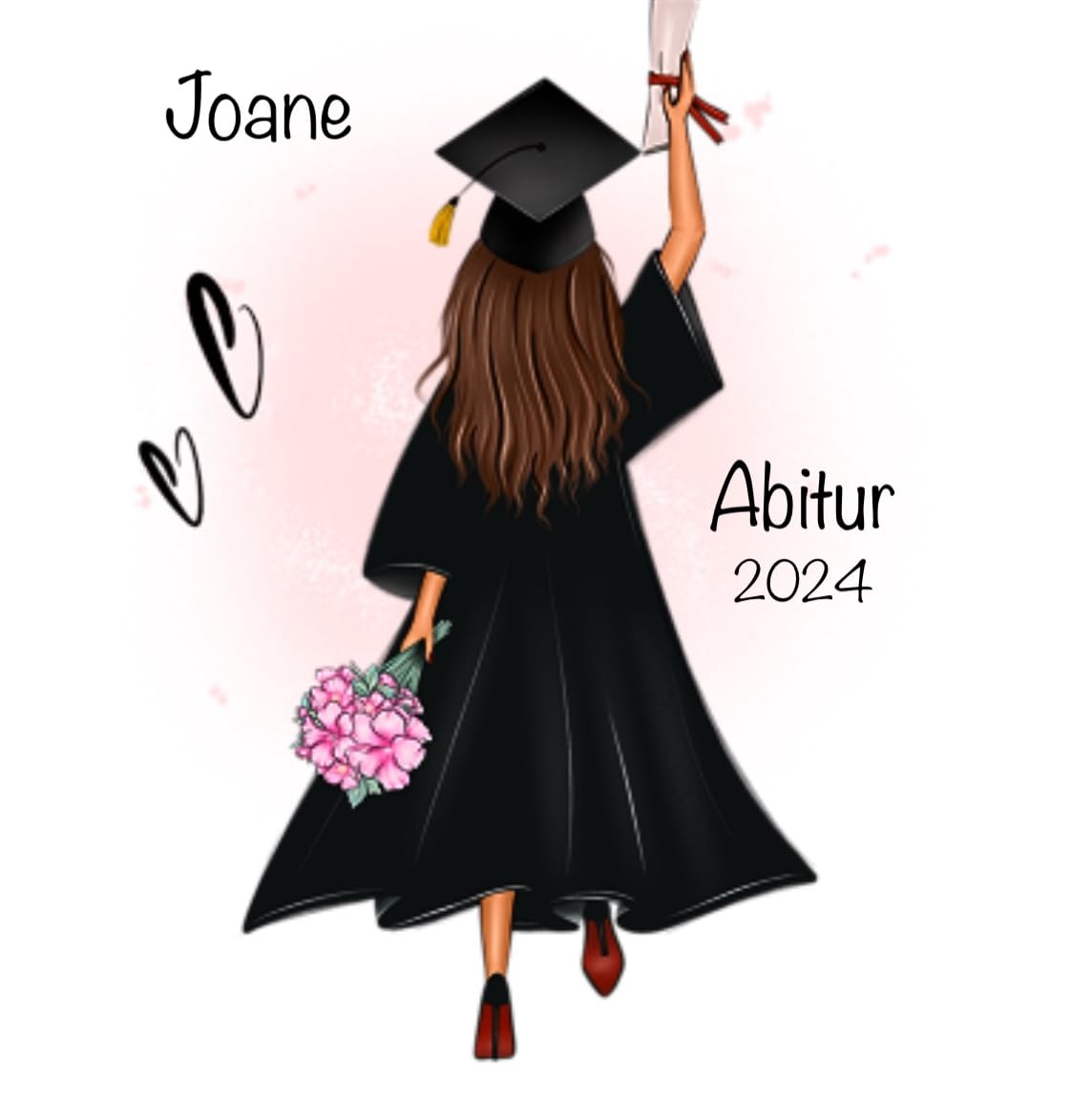 Kiddle-Design Bachelor Master Abitur 2024 Karte Abschluss Geschenk ...