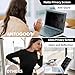 ANTOGOO V 2-Pack Privacy Screen Protector for MacBook Air 13.6 Inch (2022-2025, M2, M3, M4) – Matte Laptop Privacy Screen Anti Blue Light Glare Filter for Models A2681 A3113 A3240