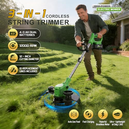 Battery Powered Grass Trimmer