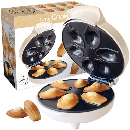 ScrapCooking - Madeleines Factory - Appareil pour Fabriquer ses Madeleine Maison - 3891, Blanc