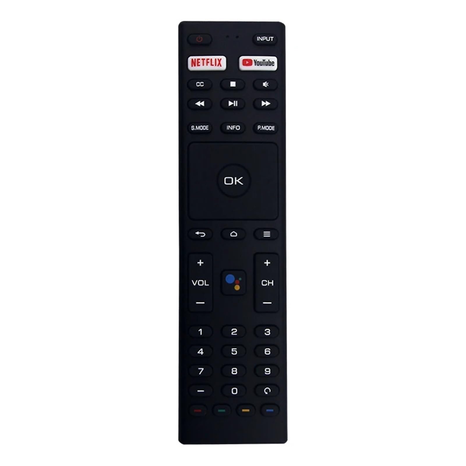 Télécommande vocale RM-C3329 avec micro intégré pour téléviseur JVC - 4
