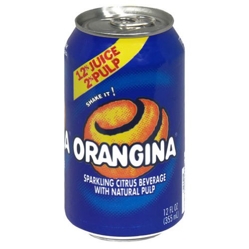 Orangina Drink Cans,12-Ounce (Pack of 4)