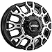Ultra 022U SCORPION DUALLY Custom Wheel - 17x6.5, 129 Offset, 8x165.1 Bolt Pattern, 121.7mm Hub - Gloss Black with Machined Face and Clear Coat Rim