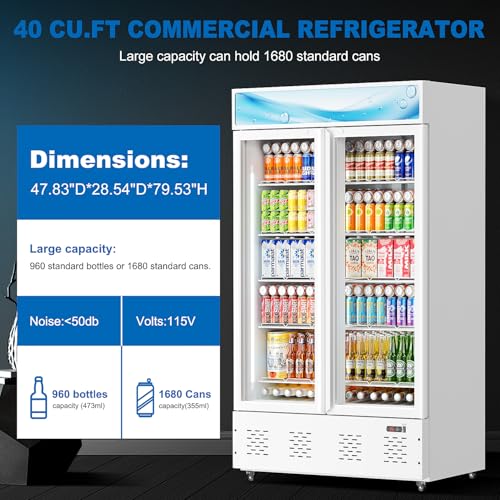 40 Cu.ft White