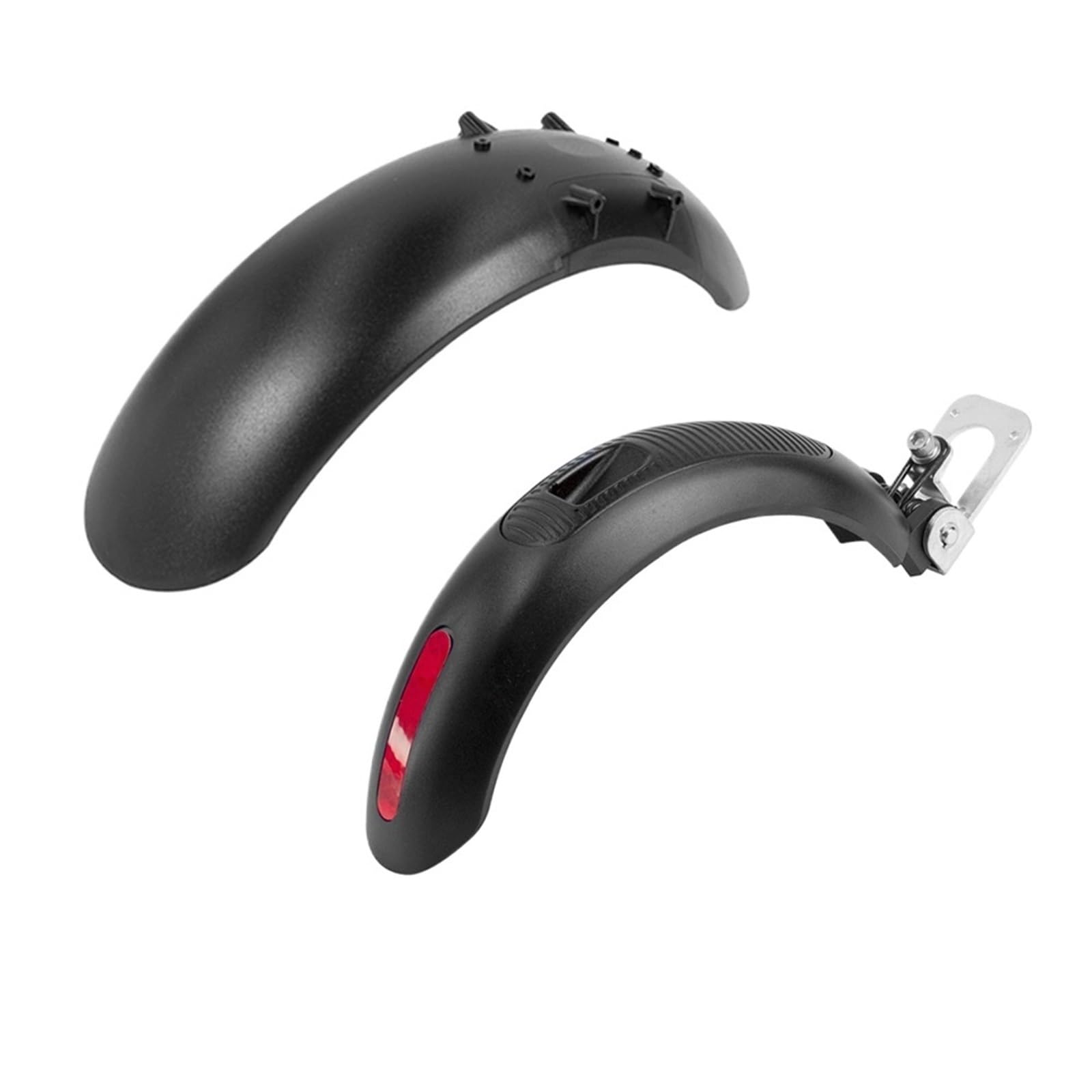 Garde Boue Trottinette Electrique Ensemble de Garde-Boue Avant et arrière for Pneu de Scooter électrique, Accessoire de Remplacement(Black)