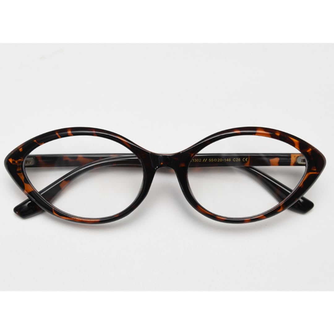 Occhiali da vista vintage Cat Eye Tr90 con montatura ovale da uomo e da donna alla moda