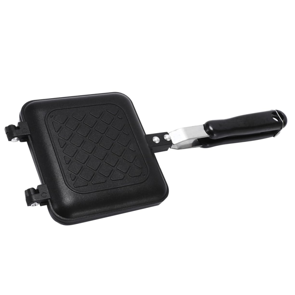 COLLBATH Multifunctional Sandwich Toaster Waffle Maker Non Stick Baking Pan for Breakfast Easy Cleanup Compact for Home Kitchen for Toasts Pancakes