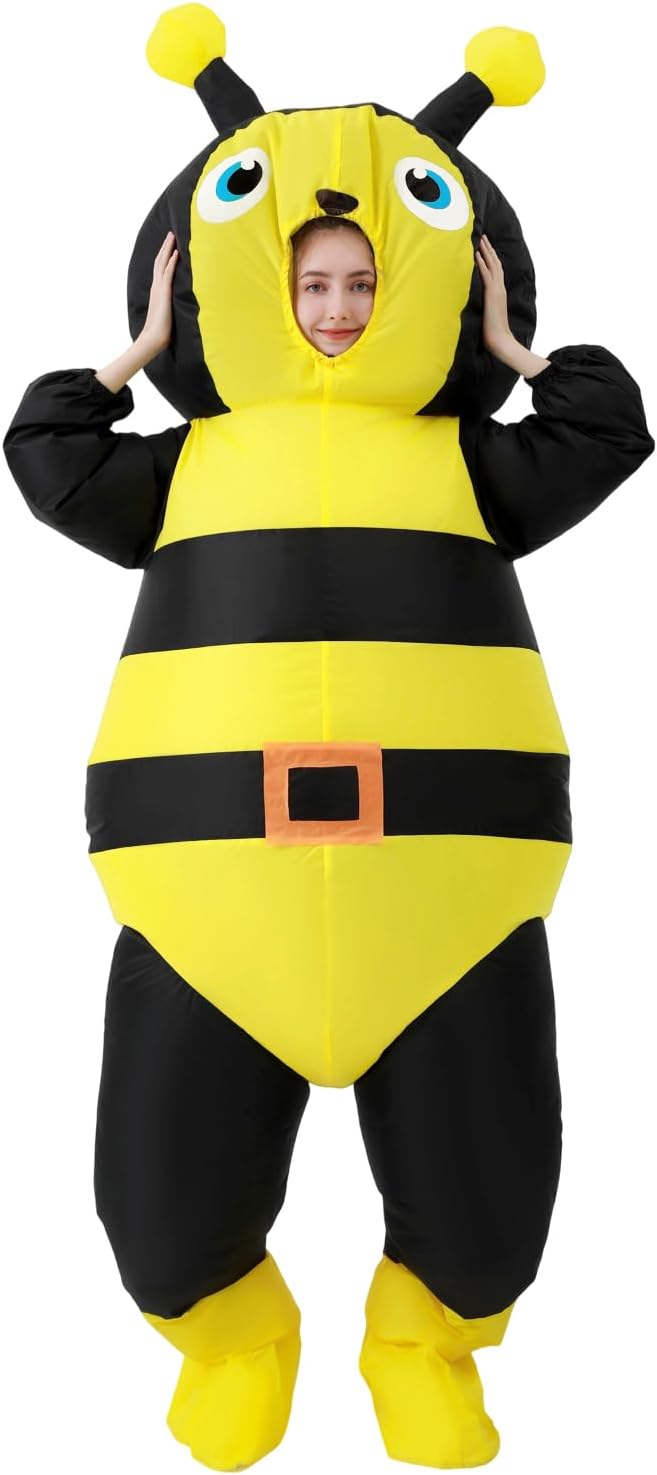 Inflatable Bee Costume Inflatable Full Body Costumes for Adults Funny Halloween Costumes Carnival Costumes Adults - Image 6