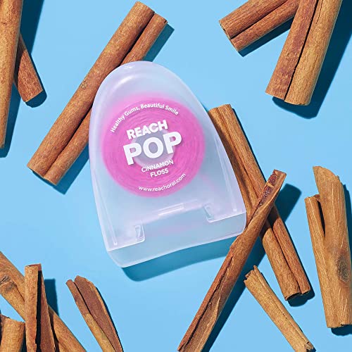 REACH-POP-Dental-Floss-Cinnamon-Plaque-Remover-for-Teeth-Shred-Resistant-Vegan-Wax-Cruelty-Free-Eco-Friendly-Packaging-Oral-Care-PFAS-Free-for-Adults-Kids-3-Pack-546-yd