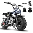 Oryxearth 105cc 4-Stroke Dirt Off Road Trail, 28mph, Gas Powered Mini Bike with Automatic Transmission and Pull Start for Adult and Teens, Weight Support 185 LBS