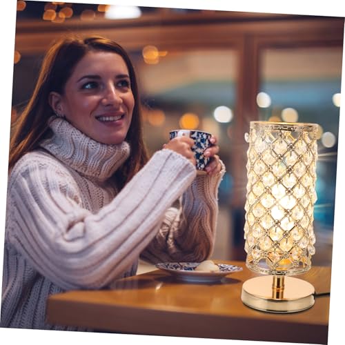 Lampe intérieur stable et résistante DOITOOL dorée pour salon moderne - 3