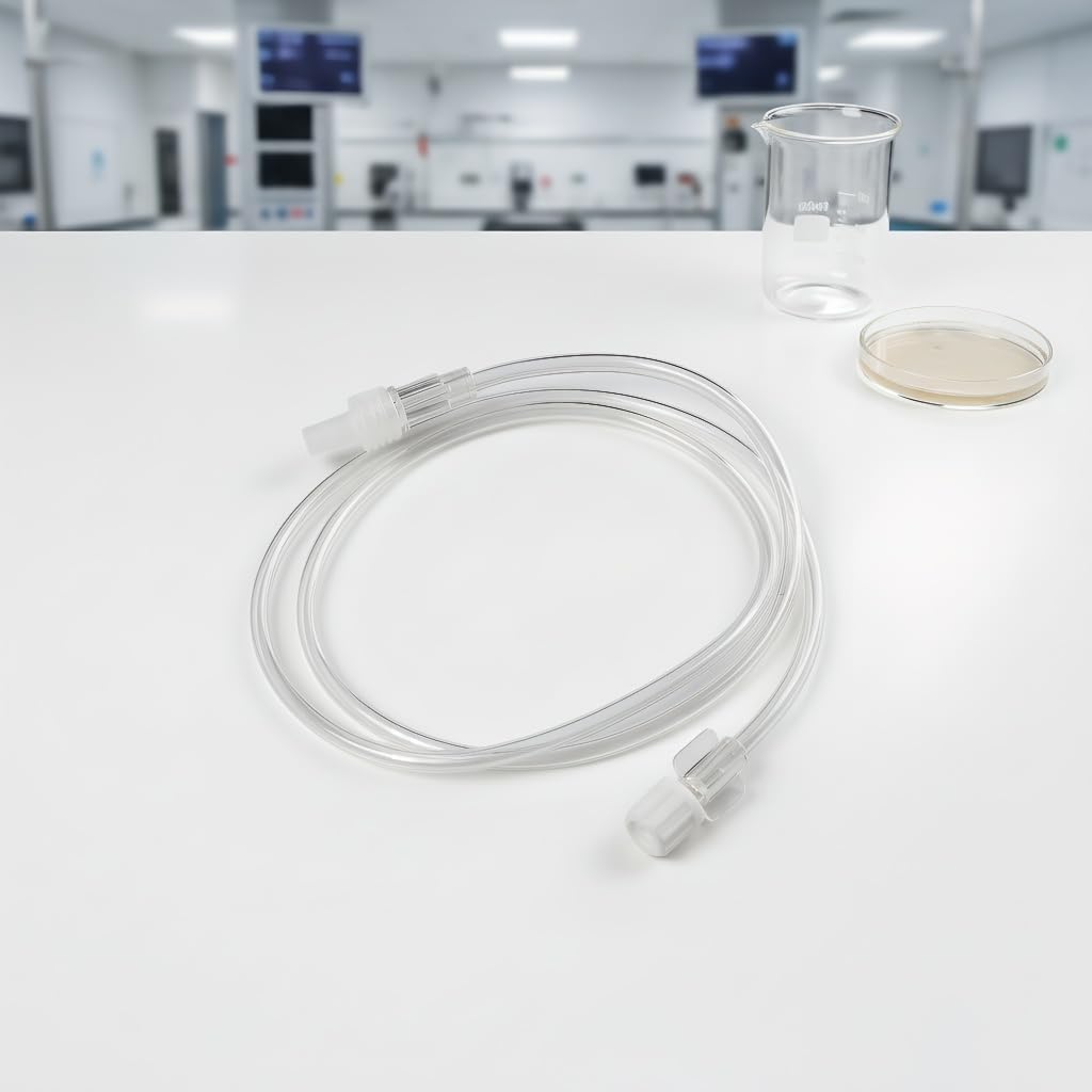 I-V Extension Set,I-V Tubing,78"IV Extension Set,for Veterinary and Laboratory 10PCS