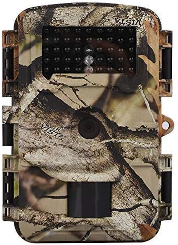 WOSPORTS Trail Camera, 2018 Upgraded 1080P 12MP Hunting Game Camera, Wildlife Camera with Upgraded 850nm IR LEDs Night Vision 65ft, 2.4''LCD IP54 for Home Security Wildlife Monitoring/Hunting