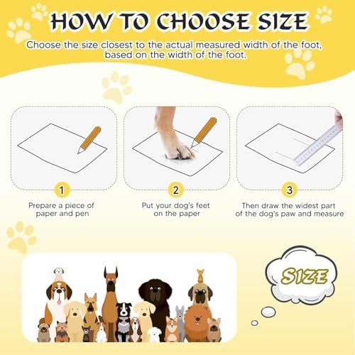 Dog-Shoes-FISHOAKY-Dog-Shoes-for-Large-Dogs-360Anti-Slip-Medium-Dog-Boots-Paw-Protectors-Winter-Snowy-and-Summer-Hot-Pavement-Waterproof-4Pcs-Dog-Booties-with-Reflective-Strips-Size-4 Dog Shoes FISHOAKY Dog Shoes for Large Dogs 360Anti Slip Medium Dog Boots Paw Protectors Winter Snowy and Summer Hot Pavement Waterproof 4Pcs Dog Booties with Reflective Strips Size 4