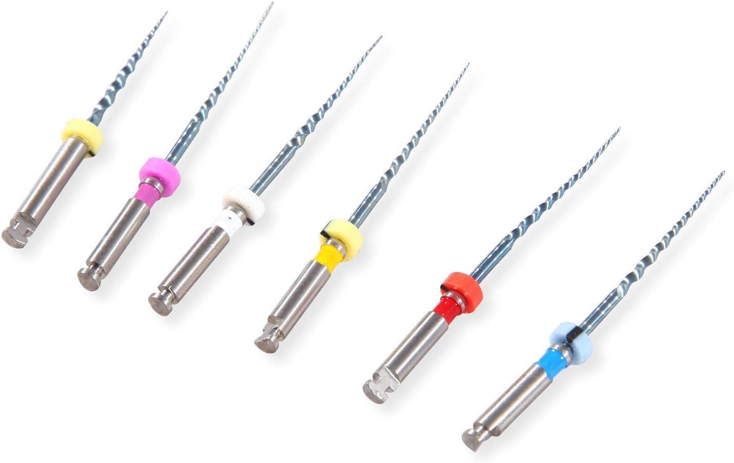 30Pcs/ 5Pack Stainless Steel Hand Use Files Endo Rotary Files (25 mm)