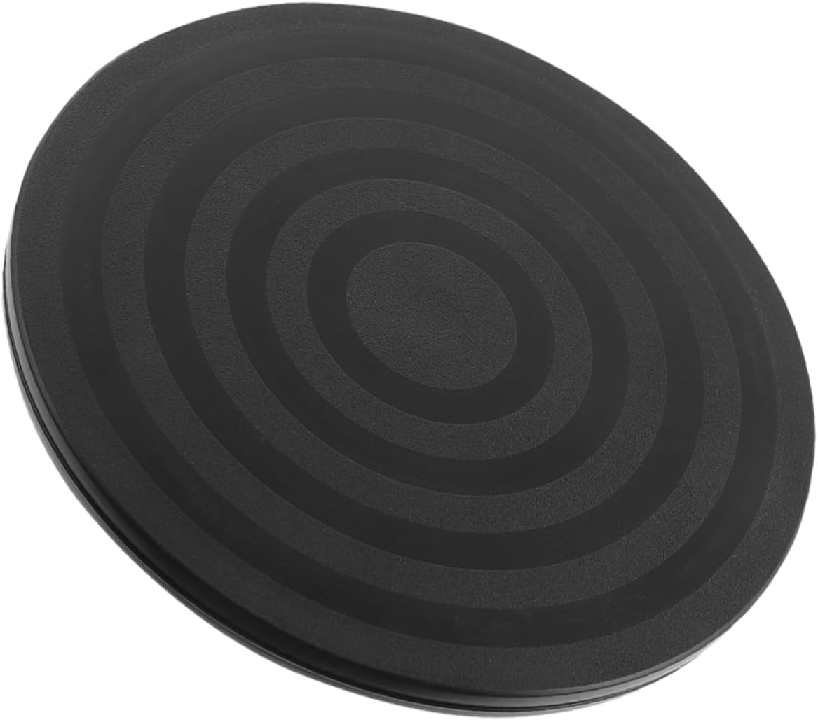 Amosfun Rotating Cake Stand Plant Stand Non Slip Clay Turntable for Pottery Sculpting Easy Manual Rotation for Beginners Crafts and DIY Projects Compact Design