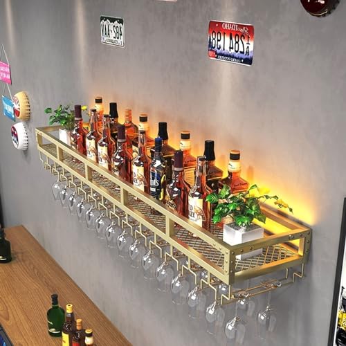 Casier à vin mural pour libérer de l'espace et protéger vos verres à pied de la poussière