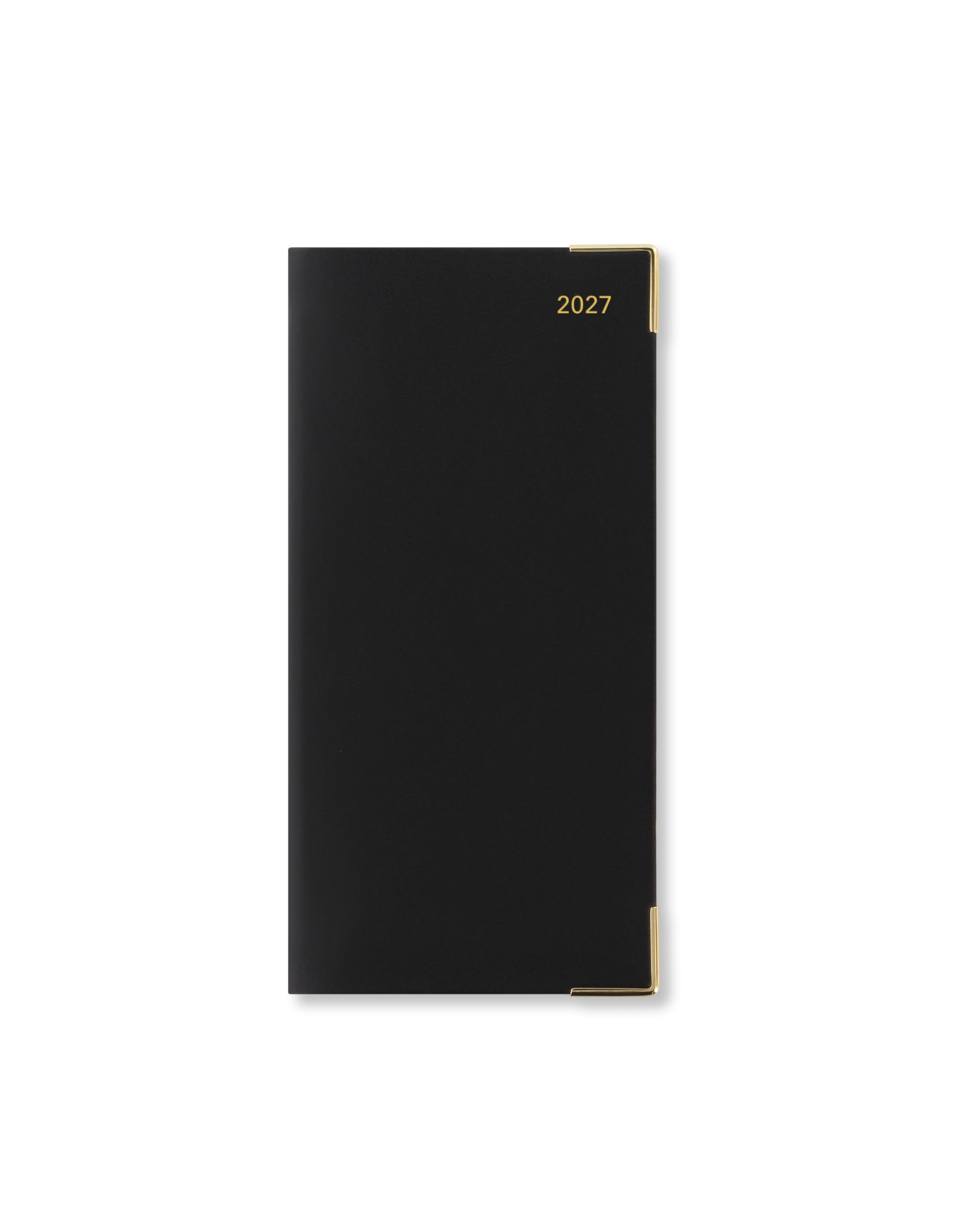 Letts of London Roma Slim week to view with appointments leather 2027 diary - Black 27-081235
