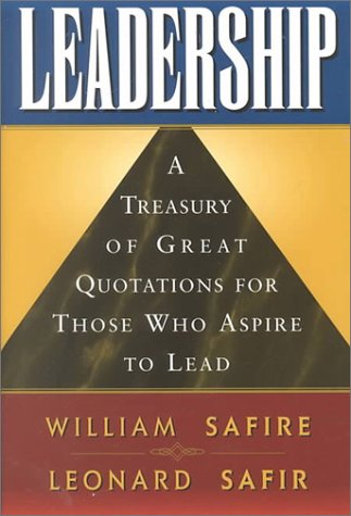 Buy Leadership: A Treasury of Great Quotations for Those Who Aspire to Lead — BookShops.in