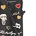 KARL LAGERFELD Women's Maybelle Phone Crossbody, Multi/Black, One Size