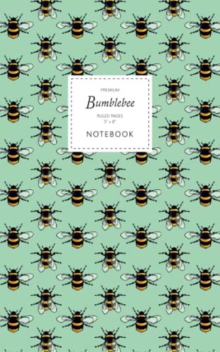 Bumblebee Notebook - Ruled Pages - 5x8 - Premiu... 1095792261 Book Cover