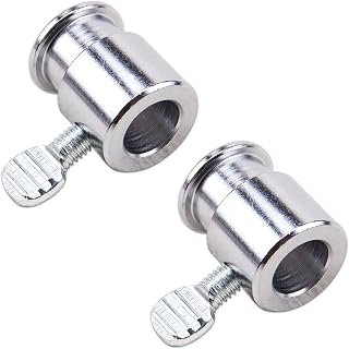 2Pcs Iron Grill Bushing Rotisserie Roller Easy Clean Spit Rod Accessory Grilling Rod Bolt for Enhanced BBQ Experience