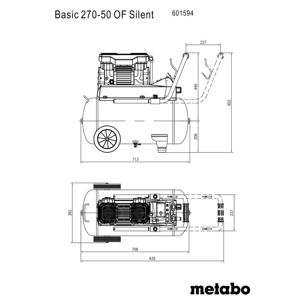 metabo SP 120-35 S Schmutzwasser-Tauchpumpe, 410 W, 12000 l/h, 4.5 m