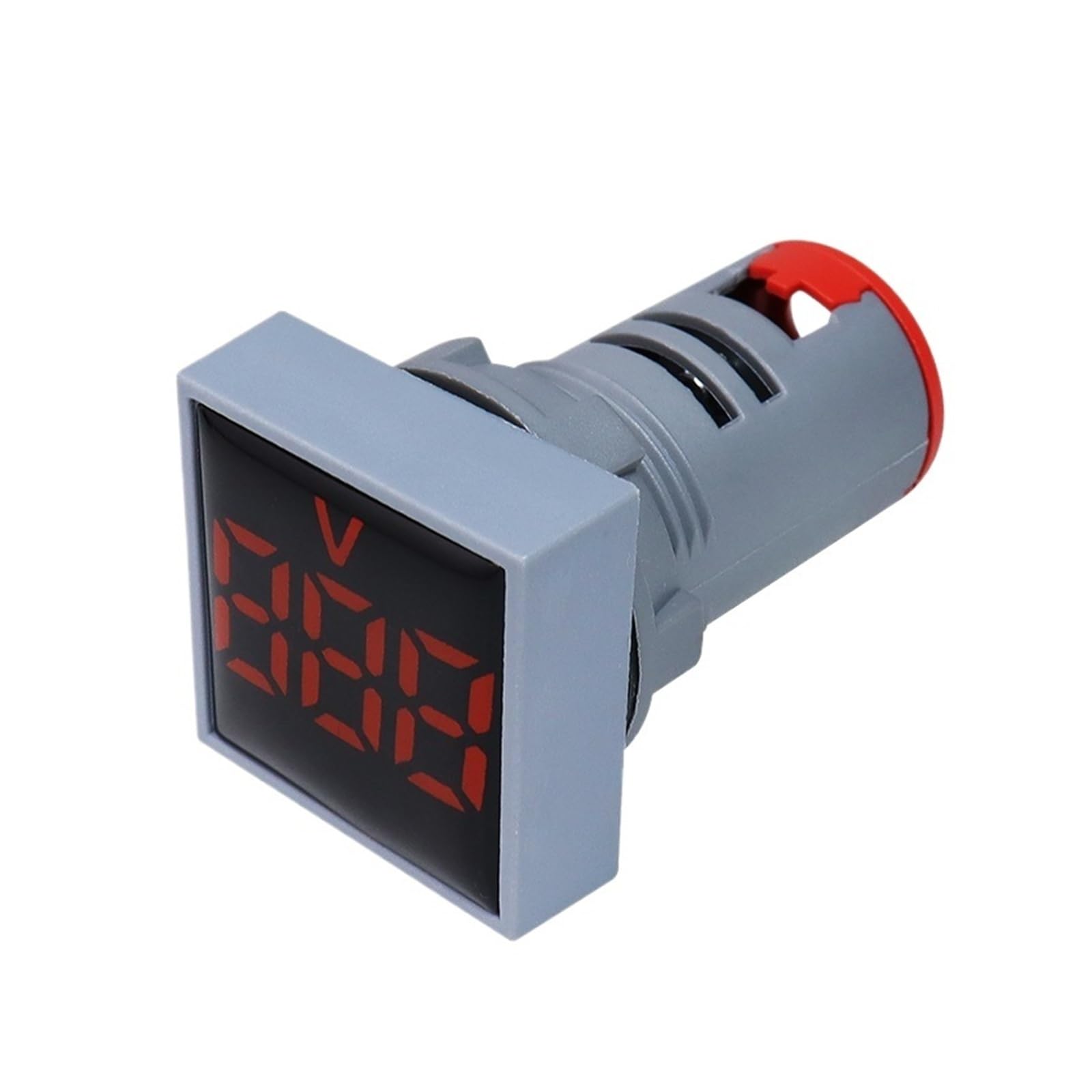 Voltmètre AC VaneAims indicateur de tension LED carré AC 30-500V rouge