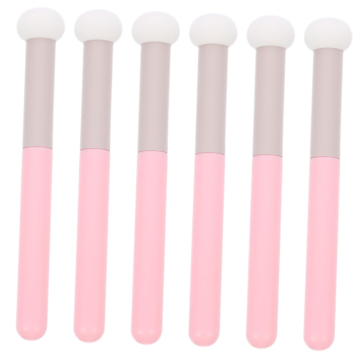 NOLITOY 6pcs Mushroom Concealer Sponge Brushes for Makeup Application Dual-use Dry Wet Beauty Sponges for Blending Foundation and Covering Blemishes