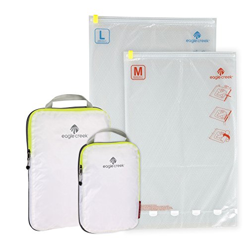 Eagle Creek Pack-it Specter Ultimate Compression Set, White/Strobe, One Size Eagle Creek Pack-it Specter Ultimate Compression Set, White/Strobe, One Size