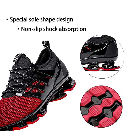 Image of SKDOIUL Sport Running Shoes for Mens Mesh Breathable Trail Runners Fashion Sneakers