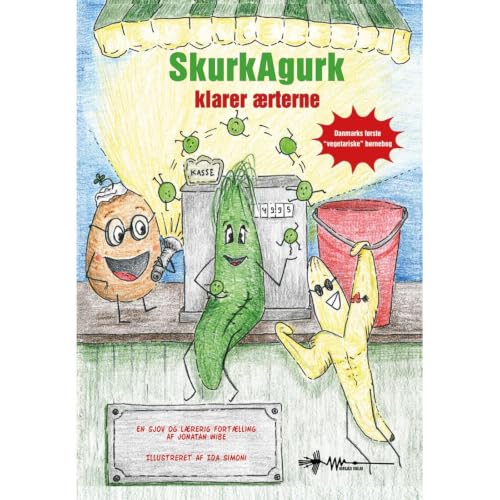 Diseño de la portada del título SkurkAgurk klarer &aelig;rterne