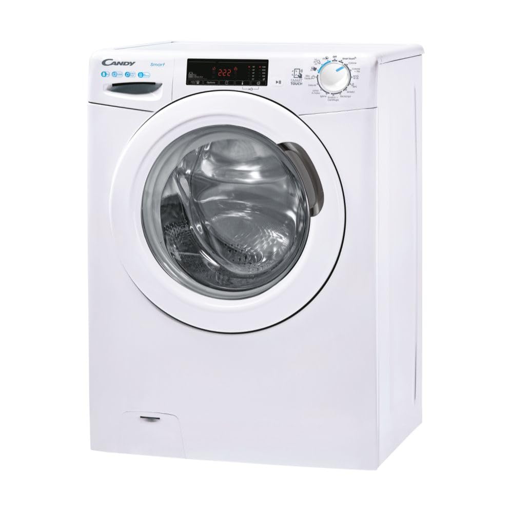 Candy CSS128TW3-11 - Lavatrice da 8 Kg, 1200 giri, Caricamento Frontale, Classe energetica C