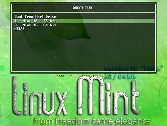 Linux Mint 16 Special Edition DVD - Includes both 32-bit and 64-bit MATE versions