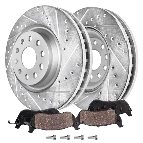 Detroit Axle - Front Brake Kit for Volkswagen Arteon CC