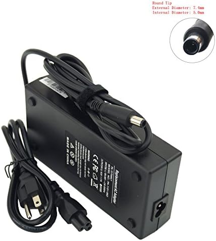 DJW 150W AC Power Adapter Charger For Dell Alienware M15X M14X;Inspiron 5150 5160 9100 9200;Precision M90 M6300,Compatible P/N:PA-5M10 J408P DA150PM100-00 ADP-150RB N426P DA150PM100-00