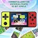 ZHISHAN 32 Bit Handheld Spiele für Kinder,Eingebaute 139 Videospiele