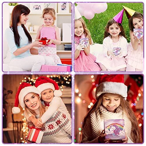 ZOOI Einhorn Geschenke für Mädchen, Schmuck Basteln Mädchen Kinder Spielzeug Mädchen, Weihnachtsgeschenke für Mädchen, Mädchen Geschenke 6-13 Jahre, Bastelset Kinder ab 6 Jahre, Charm Armband Kit DIY - Image 7