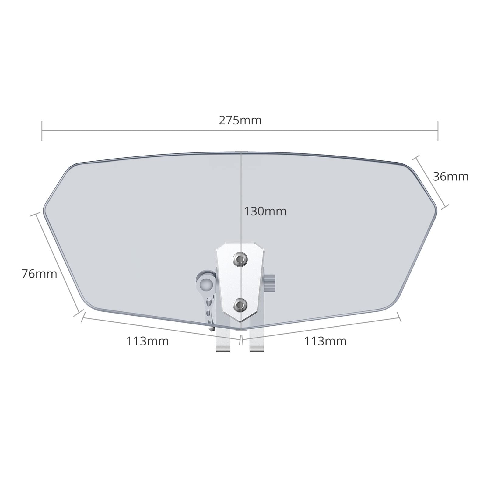 Deflettore Vento Deflettore Antivento Per Parabrezza Regolabile Parabrezza Universale Per Moto Per Deflettore Antivento Per Parabrezza Per Kawasaki Parabrezza Cupolino