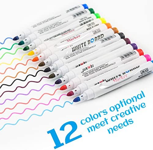Pipihome Magical Water Painting Pen -12Color Painting Floating Pens with Spoon, Erasable Markers Pens Magic Water Pens - Blow Pens Painting Floating Marker Pens for Kids Girls Boys