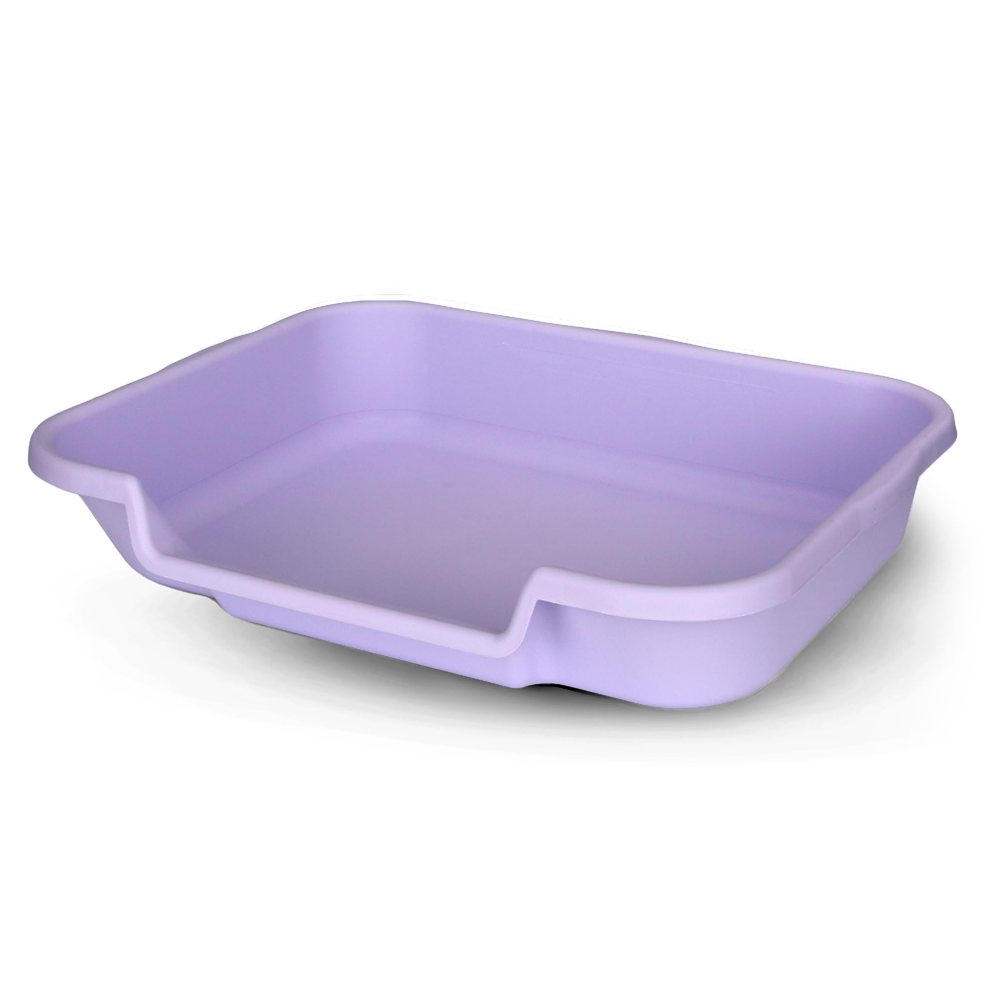 Bunny Go Here Rabbit Litter Box by Kit's Pet Pans Storybook Lavender Color Great for Ferrets Too! USA Made and 100% Warranty.