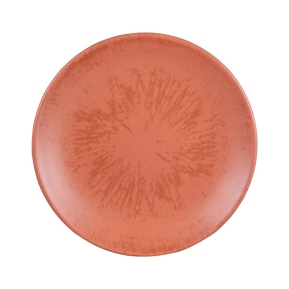 Table Passion - Assiette à dessert Onyx 21 cm Terracotta (lot de 6)