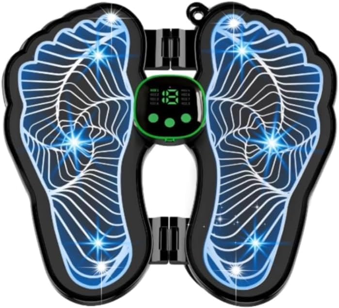 AILEDA Masajeador de Pies Eléctrico,masajeador de pies,6 modos,9 niveles de intensidad,alivia la rigidez,Aliviar Dolor Cansadas Mejorar la Circulación Sanguínea