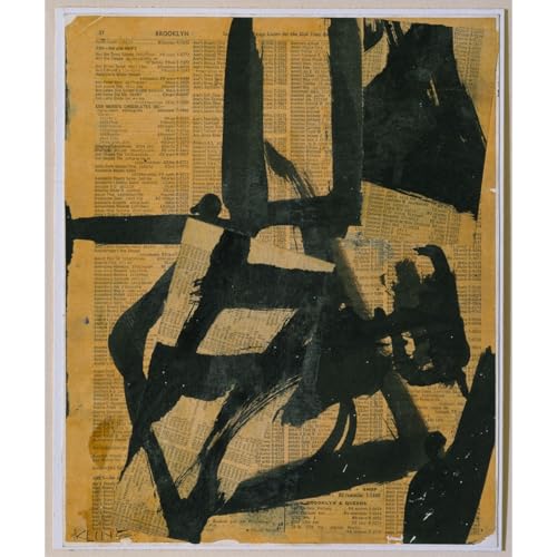 Toile Franz Kline dans votre salon pour un style galerie d'art moderne